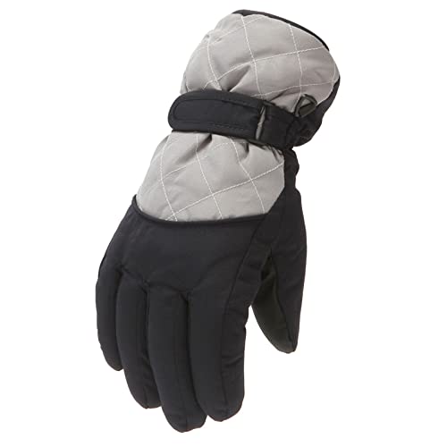 Ahagogo Kinderhandschuhe Winddichte Warme Winterhandschuhe Outdoor Sports Snowboard Skifahren Fahrrad Handschuhe, Skifahren, Outdoor-Sport, Reithandschuhe Jungen und Mädchen von Ahagogo