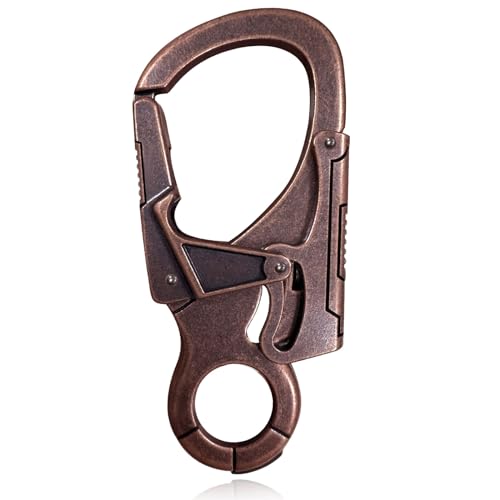 Muskuläre Karabinerhaken, 3,1“ Aolly Dicke Schlüsselanhänger Clip für Mann, Outdoor Camping, Wandern Zubehör, Schlüsselring. von Ahiller