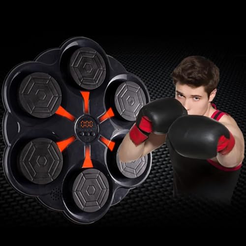 Boxing Music Workout Machine | Music Boxing Machine | Boxmaschine Mit Wandmontage | Boxmaschine Mit Musik | Musicpunch Boxing Machine | Boxausrüstung Für Heimfitness, Stressabbau von Ahuuen