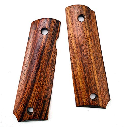 Aibote 1911 Pistolengriffe Natürliches Sambia Red Sandalwood benutzerdefinierte DIY EDC Pistolen Griffe voller Größe passt die meisten Commander, Standard & Regierung 1911 Modelle Aibote 1911 Pistolengriffe Natürliches Sambia Red Sandalwood benutzerdefinierte DIY EDC Pistolen Griffe voller Größe passt die meisten Commander, Standard & Regierung 1911 Modelle von Aibote