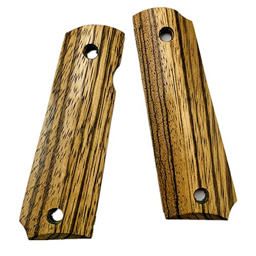 Aibote 1911 Pistolengriffe Natürliches Zebraholz benutzerdefinierte DIY EDC Pistolen Griffe voller Größe passt die meisten Commander, Standard & Regierung 1911 Modelle Aibote 1911 Pistolengriffe Natürliches Zebraholz benutzerdefinierte DIY EDC Pistolen Griffe voller Größe passt die meisten Commander, Standard & Regierung 1911 Modelle von Aibote