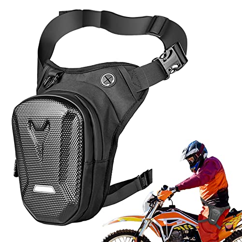 Beintasche für Herren Damen, Beintasche Motorrad Beintasche Damen Gürteltasche Herren Hüfttasche Damen Multifunktionale beintasche Abnehmbare Beingurte, Wandern,Camping, Klettern, Radfahren, Angeln von Aicharynic