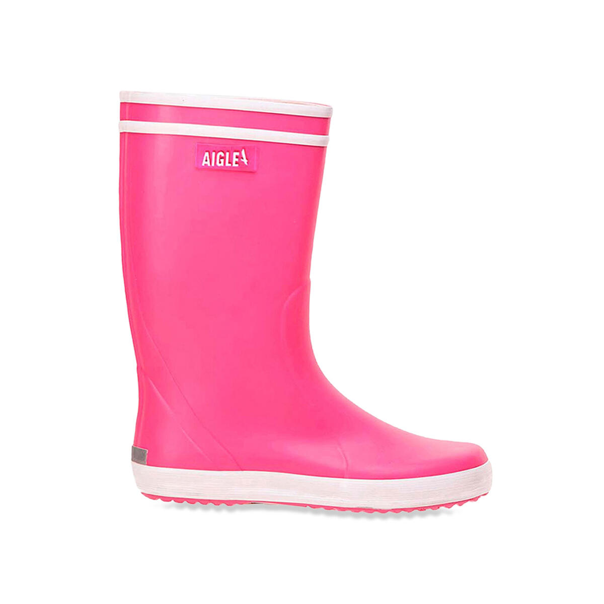 AIGLE Regenstiefel Regenstiefel Lolly-Pop 2 pink/weiß von Aigle