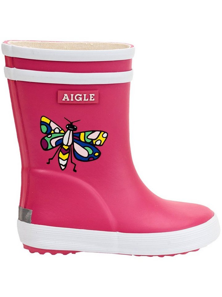 Aigle Baby-FlacTheme Schmetterling Gummistiefel von Aigle