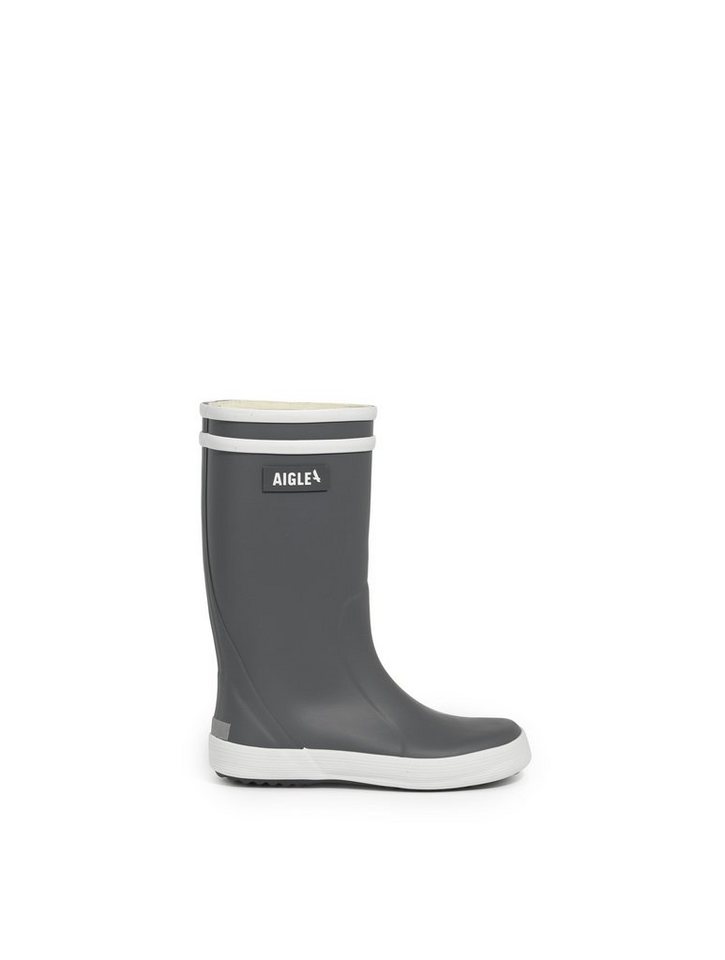 Aigle Regenstiefel Lolly-Pop 2 grau/weiß Gummistiefel Aigle Regenstiefel Lolly-Pop 2 grau/weiß Gummistiefel von Aigle