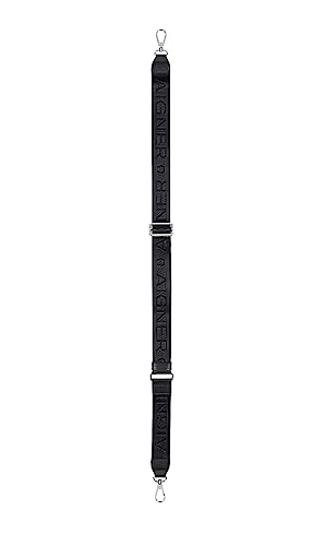 Aigner Logo Umhängeriemen/Schulterriemen, Schwarz/Silber Aigner Logo Umhängeriemen/Schulterriemen, Schwarz/Silber von Aigner