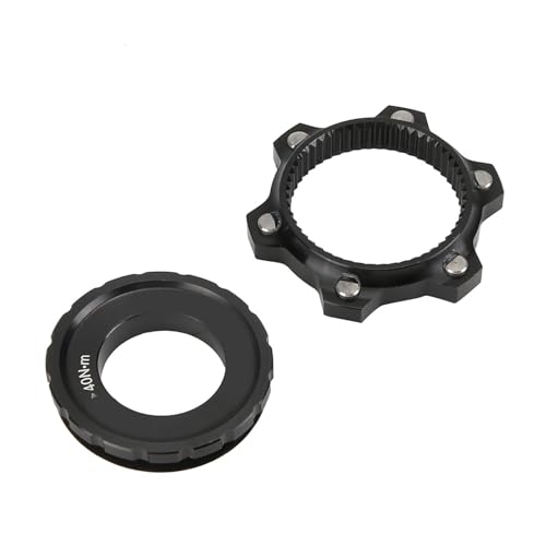 Ailgely Mountainbike-Naben-Center-Lock-Adapter, 6-Loch-Scheibenbremsscheibe für Heimwerker von Ailgely