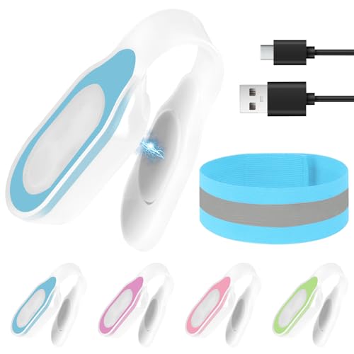 Ainiv LED Clip Lampe, Clip Mini Torch Blinklicht Clip Clip-On Magnet-LED-Licht, USB Aufladbar Magnetisch 3 Modi Clip Chest Lamp für Laufen Gehen Radfahren Joggen Nacht Schichtkrankenschwester (Blau) Ainiv LED Clip Lampe, Clip Mini Torch Blinklicht Clip Clip-On Magnet-LED-Licht, USB Aufladbar Magnetisch 3 Modi Clip Chest Lamp für Laufen Gehen Radfahren Joggen Nacht Schichtkrankenschwester (Blau) von Ainiv