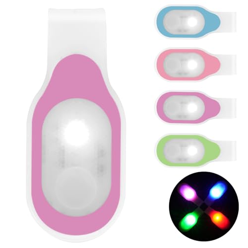 Ainiv LED Clip Lampe, Clip Mini Torch Blinklicht Clip Clip-On Magnet-LED-Licht, USB Aufladbar Magnetisch 3 Modi Clip Chest Lamp für Laufen Gehen Radfahren Joggen Nacht Schichtkrankenschwester (Rosa) Ainiv LED Clip Lampe, Clip Mini Torch Blinklicht Clip Clip-On Magnet-LED-Licht, USB Aufladbar Magnetisch 3 Modi Clip Chest Lamp für Laufen Gehen Radfahren Joggen Nacht Schichtkrankenschwester (Rosa) von Ainiv