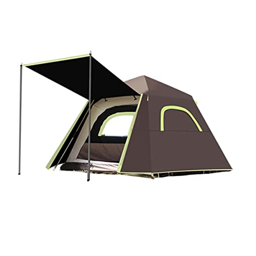 3–4 Personen-Zelt – Kuppelzelte für Camping, wasserdicht, Winddicht, Rucksackzelt, einfach aufzubauen, kleine, leichte Zelte, Wandern, Strand, Outdoor, mit 3 Netzfenstern von Aioneer