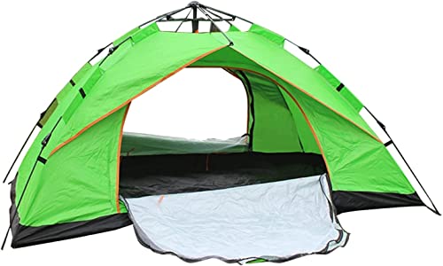 Automatisches Camping-Popup-Zelt, tragbares, leichtes Outdoor-Zelt, Vier-Jahreszeiten-Familiencampingzelt für Camping/Strand/Wandern/Rucksackreisen, Bergsteigen/Angeln, Outdoor-Aktivitäten von Aioneer