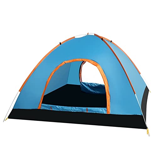 Campingzelt Leichtes Zelt Wasserdicht und Winddicht Automatisches Schnellöffnungs-Kuppelzelt mit Riemen Geeignet für Wanderungen im Freien von Aioneer