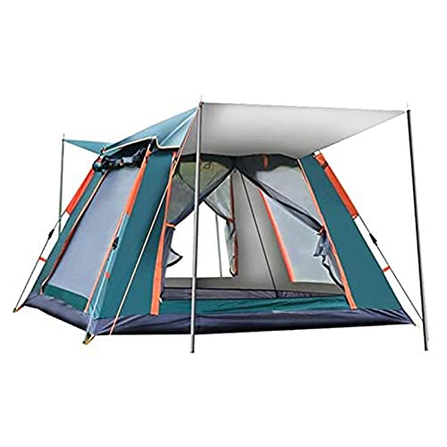 Reisezelt 6-7 Personen Offene Zelte Outdoor Camping Wandern Automatische Saisonzelte für den Außenbereich Green-2.52.51.8 von Aioneer