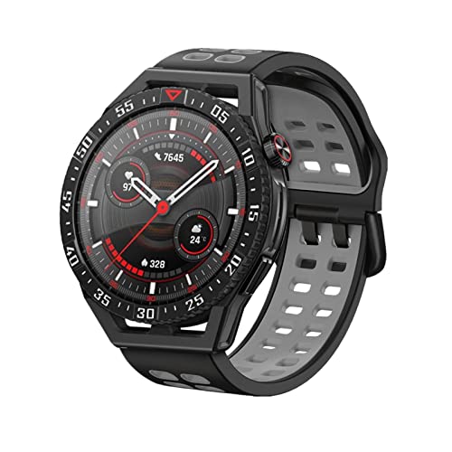 Silikon Armbänder Kompatibel mit Huawei Watch GT 3 SE Sport Textur Ersatzband Für Damen Herren Armband Für Huawei Watch GT 3 SE (A) von AireWiki