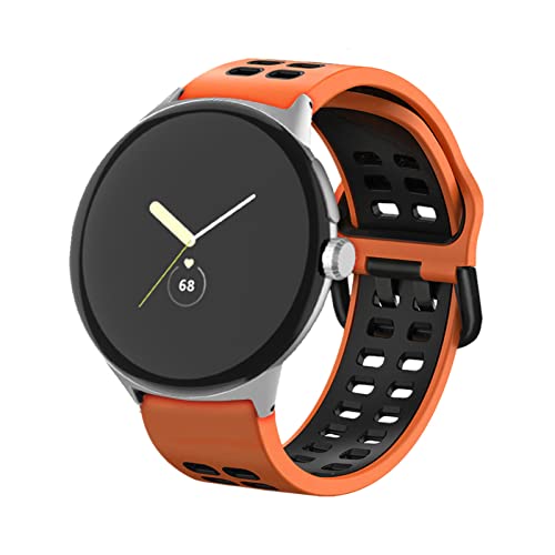 Sport Armbänder Für Google Pixel Watch Silikon Ersatzband Für Damen Herren Armband mit Kompatibel mit Google Pixel Watch (5) von AireWiki