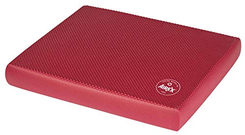 Airex Balance-Pad Cloud Ruby Red Trainingskissen, sehr weicher Sportschaum, 50 x 41 x 6 cm von Airex