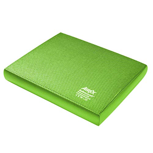 Airex Balance Pad Schaumstoff Balance Board Stabilitätskissen Übungstrainer für Physiotherapie, Rehabilitation und Rumpfmuskeltraining, Balance Pad Elite, 07-71685, Kiwi von Airex