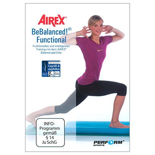 DVD ""AIREX BeBalanced! Functional"" Übungs-DVD Balance Pad Flexibar XCO Training DVD ""AIREX BeBalanced! Functional"" Übungs-DVD Balance Pad Flexibar XCO Training von Airex