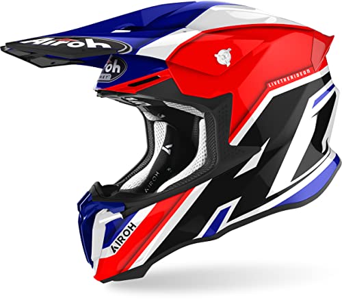 Airoh Motorradhelm Twist 2.0 Shaken Blue Gloss S von Airoh