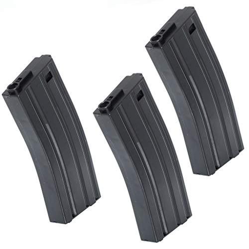 Airsoft Softair Parts 3pcs 120rd Mag Mid-Cap Econ Magazin für M4 M16 Serie Schwarz Airsoft Softair Parts 3pcs 120rd Mag Mid-Cap Econ Magazin für M4 M16 Serie Schwarz von Airsoft Gang