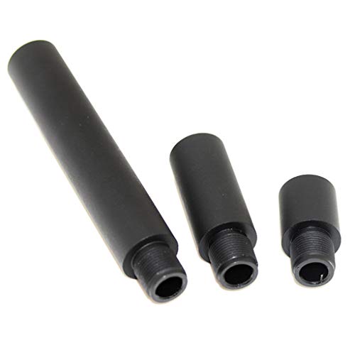 Airsoft Softair Parts APS 3pcs 21mm/41mm/97mm 159mm CQB Outer Barrel Extension Tube Außenrohr-Verlängerungsrohr -14mm CCW von Airsoft Gang