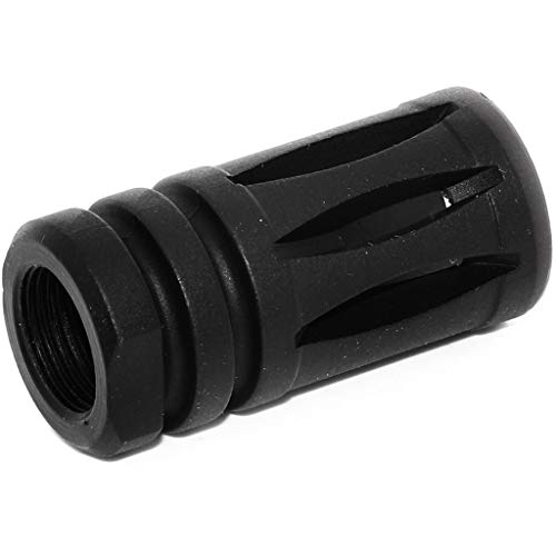 Airsoft Softair Parts Ausrüstung 45mm Bird Cage M4 M16 Muzzle Brake Flash Hider -14mm CCW Schwarz von Airsoft Gang