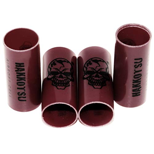 Airsoft Softair Parts Ausrüstung APS 4pcs Co2 Ejecting Shotgun Shell Replacement Hulls Auswerfen von Schrotpatronen-Ersatzrümpfen für CAM870 Rot Airsoft Softair Parts Ausrüstung APS 4pcs Co2 Ejecting Shotgun Shell Replacement Hulls Auswerfen von Schrotpatronen-Ersatzrümpfen für CAM870 Rot von Airsoft Gang