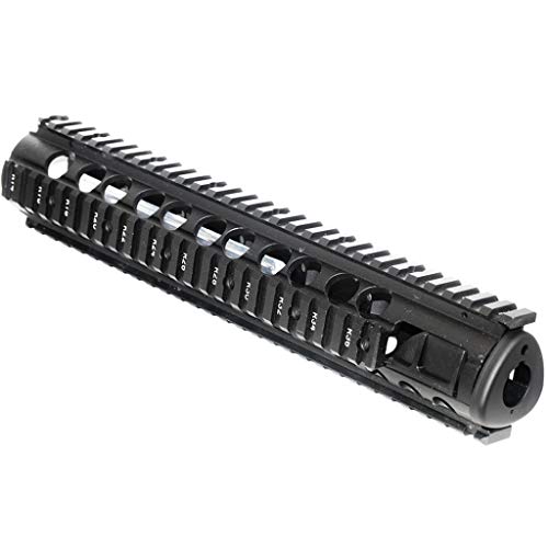 Airsoft Softair Parts CYMA 295mm CNC Aluminum M5 RAS Rail System Handguard Schienensystem Handschutz für CYMA D-Boys G&P Classic-Army KWA G&G JG Tokyo Marui M4 M16 Serie AEG von Airsoft Gang