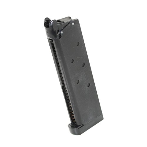 Airsoft Softair 28rd Gas Mag Magazin Für M.E.U. M1911 GBB Pistole Schwarz Airsoft Softair 28rd Gas Mag Magazin Für M.E.U. M1911 GBB Pistole Schwarz von Airsoft Shooter Shop