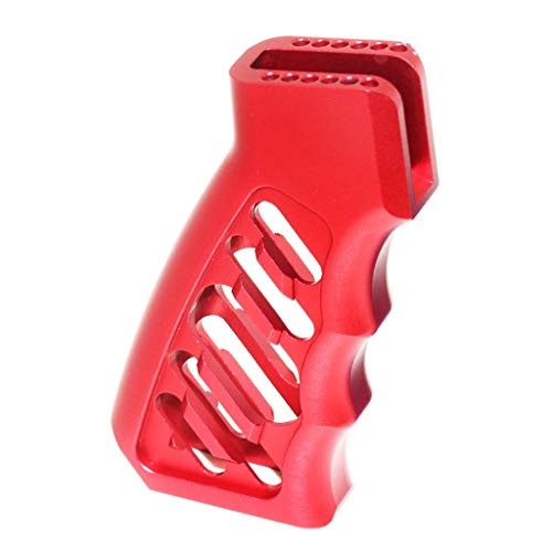 Airsoft Softair 5KU CNC LWP Pistolengriff Pistol Grip für M4 M16 GBB Eloxiert Rot Airsoft Softair 5KU CNC LWP Pistolengriff Pistol Grip für M4 M16 GBB Eloxiert Rot von Airsoft Shooter Shop