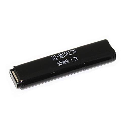 CYMA 7,2V 500mAh NI-MH Rechargeable Batterie für Airsoft AEG CYMA CM030, CM121, CM122, CM123, CM125, CM126, CM127 AEP Series von Airsoft Shooter Shop