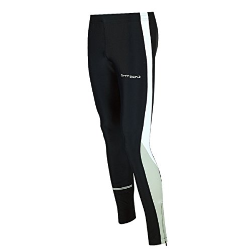 Airtracks Damen Laufhose Lang Jogginghose Trainingshose Jogginghose Fitnesshose Leggings Fahrradhose - schwarz - XXL - Damen von Airtracks