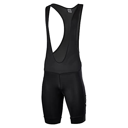 Airtracks Herren Fahrradhose Kurz Trägerhose Radhose mit Trägern Pro Line BIB Kurze Radlerhose 3D Coolmax Gepolstert Atmungsaktiv Reflektoren S M L XL XXL 3XL 4XL - schwarz - M Airtracks Herren Fahrradhose Kurz Trägerhose Radhose mit Trägern Pro Line BIB Kurze Radlerhose 3D Coolmax Gepolstert Atmungsaktiv Reflektoren S M L XL XXL 3XL 4XL - schwarz - M von Airtracks