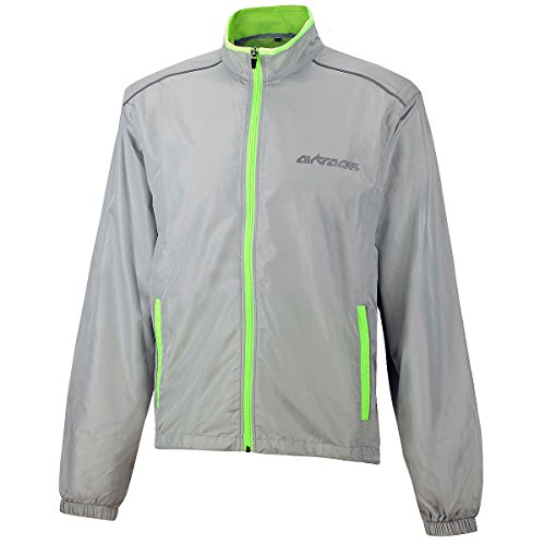 Airtracks Herren Fahrradjacke Laufjacke Abnehmbaren Ärmeln Radjacke Weste Laufweste Pro Air Winddicht Wasserabweisend Atmungsaktiv Reflektierend Xs S M L XL XXL XXXL XXXXl 3Xl 4Xl - grau - L Airtracks Herren Fahrradjacke Laufjacke Abnehmbaren Ärmeln Radjacke Weste Laufweste Pro Air Winddicht Wasserabweisend Atmungsaktiv Reflektierend Xs S M L XL XXL XXXL XXXXl 3Xl 4Xl - grau - L von Airtracks