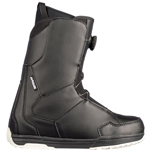 Airtracks Herren Snowboard Boots Master ATOP Snowboardschuhe - Schnellschnürsystem Snowboardboots- All Mountain Freeride Freestyle - Schwarz- 42 Airtracks Herren Snowboard Boots Master ATOP Snowboardschuhe - Schnellschnürsystem Snowboardboots- All Mountain Freeride Freestyle - Schwarz- 42 von Airtracks