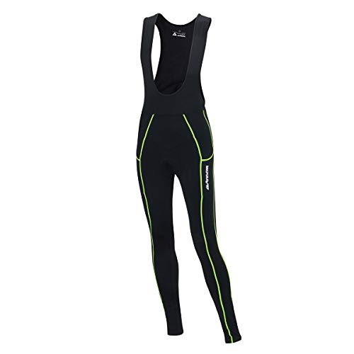 Airtracks Herren Winter Thermo Fahrradhose Lang mit Trägern Pro Trägerhose Fahrrad Hose Radhose Radlerhose Gepolstert Warm - schwarz-neon - XXXL Airtracks Herren Winter Thermo Fahrradhose Lang mit Trägern Pro Trägerhose Fahrrad Hose Radhose Radlerhose Gepolstert Warm - schwarz-neon - XXXL von Airtracks