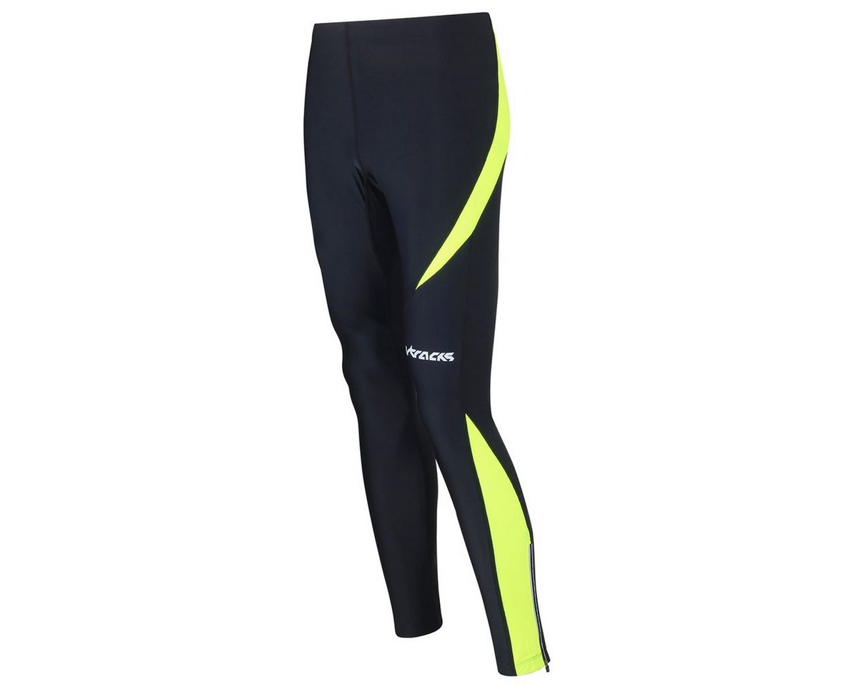 Airtracks Lauftights Damen Funktions Laufhose Lang Pro Sporthose mit Kompressionswirkung, Quick Dry Funktion » S M L Xl XXL XXXL « von Airtracks