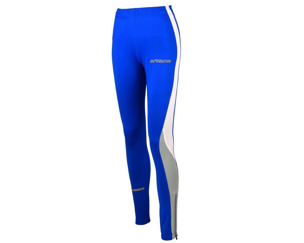 Airtracks Lauftights Damen Laufhose Lang Sporthose mit Kompressionswirkung Quick Dry Funktion » S M L Xl XXL XXXL « von Airtracks