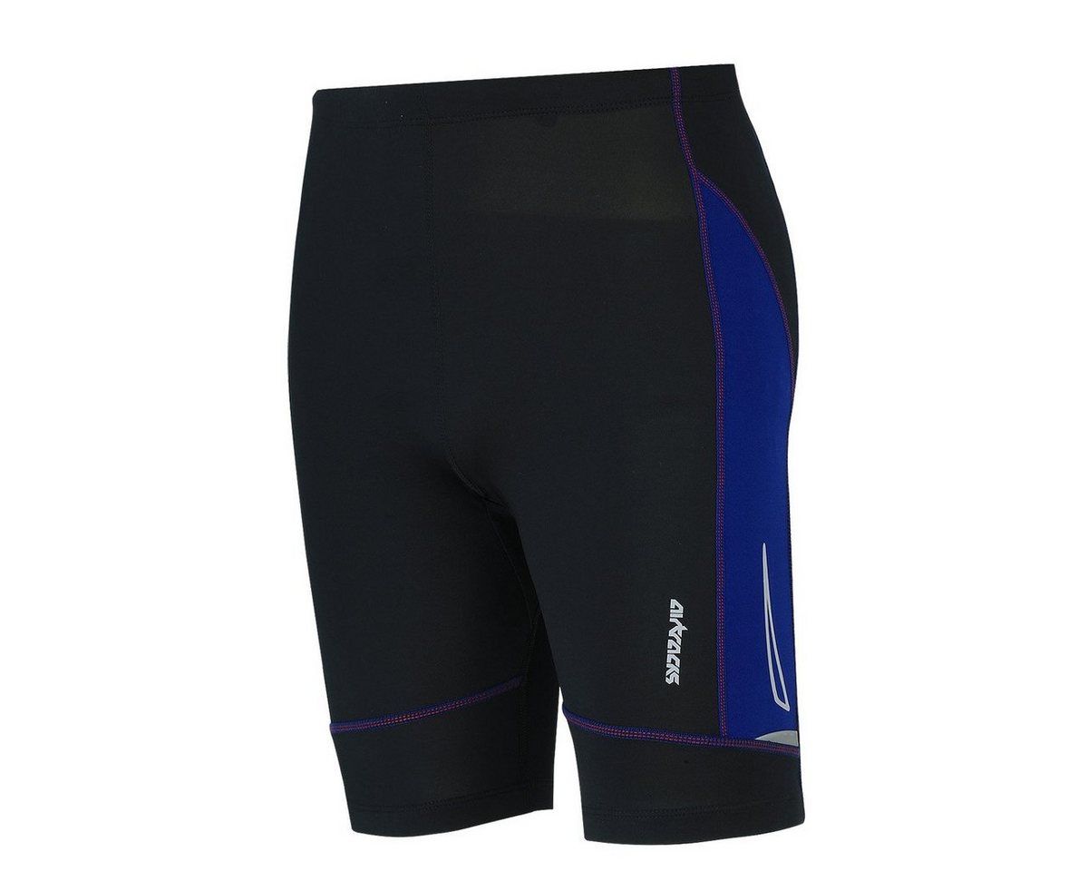 Airtracks Lauftights Herren Laufhose Kurz Pro Air Sporthose mit Kompressionswirkung, & Quick Dry Funktion, » S M L Xl XXL XXXL « von Airtracks