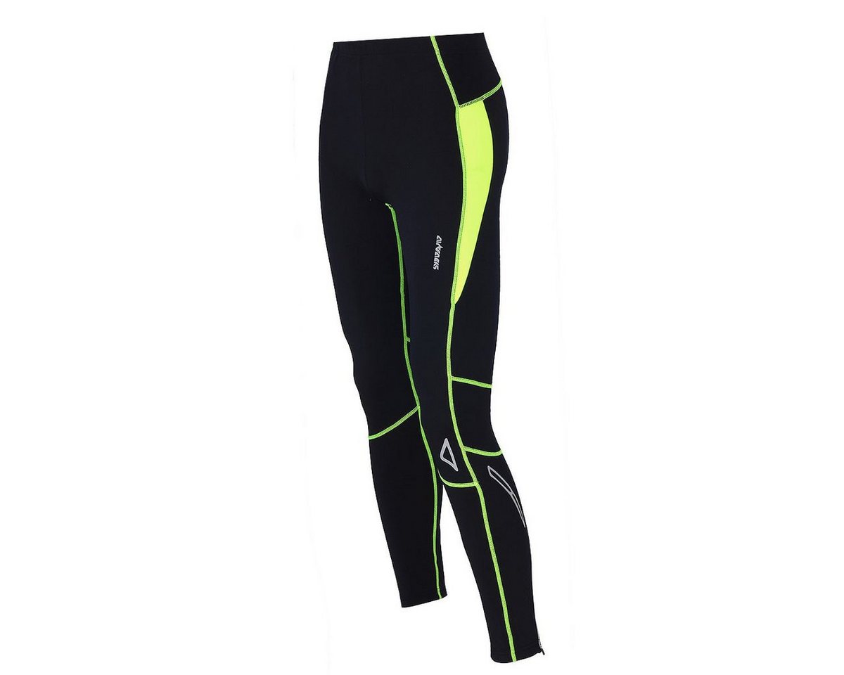 Airtracks Lauftights Herren Thermo Laufhose Lang Pro T mit ausgezeichneter thermischer Isolierkraft bei kaltem Wetter, » S M L Xl XXL XXXL « von Airtracks