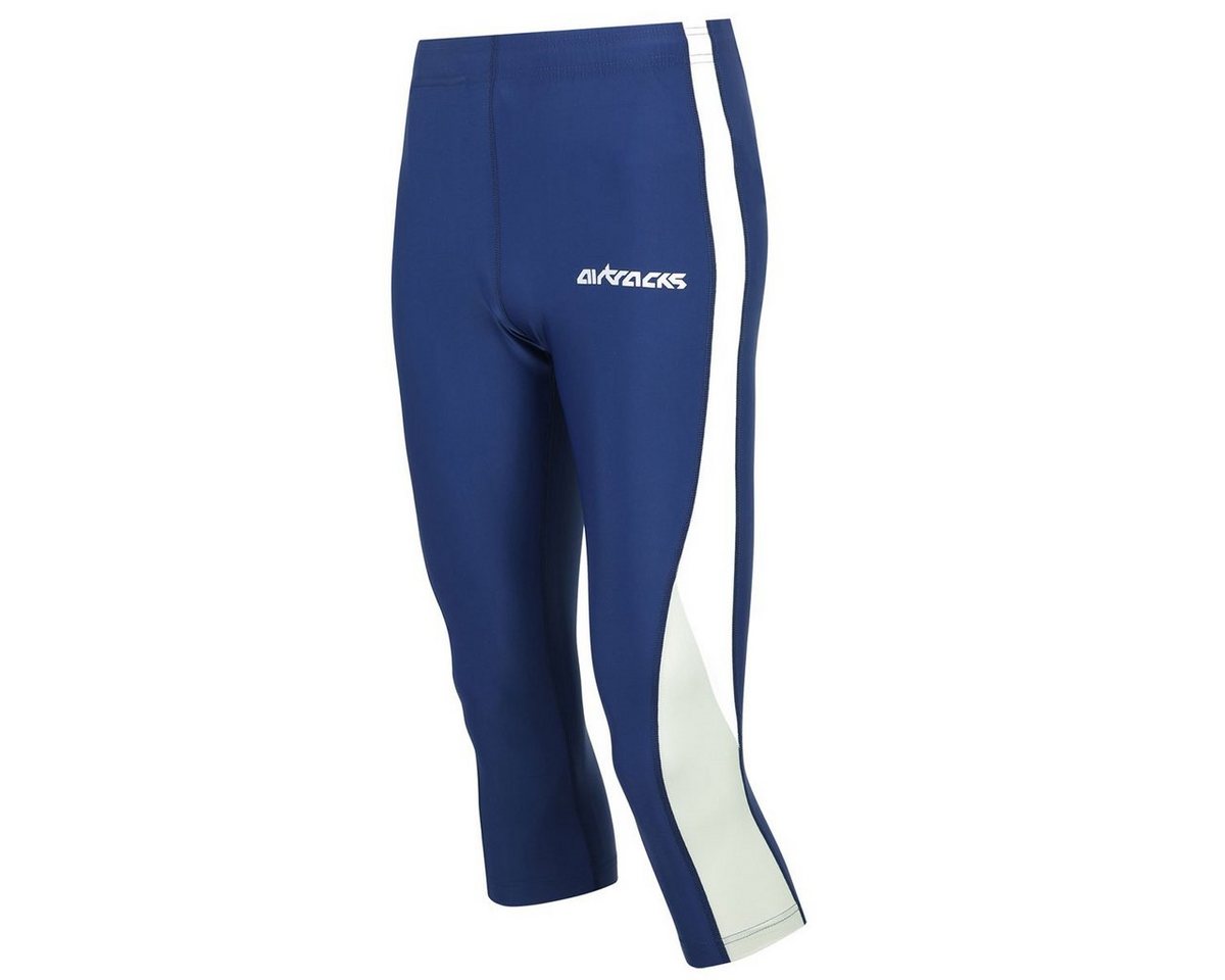 Airtracks Lauftights Laufhose 3/4 Lang Sporthose mit Kompressionswirkung, & Quick Dry Funktion » S M L Xl XXL XXXL « von Airtracks