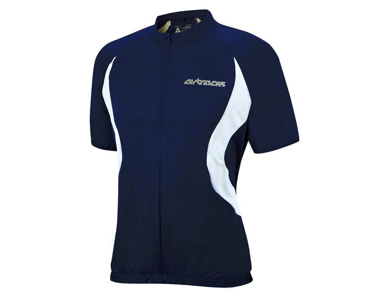 Airtracks Radtrikot Herren Fahrradtrikot Kurzarm Team (atmungsaktives Radtrikot - Jersey mit Quick Dry & Anti-UV) » S M L XL XXL XXXL « Airtracks Radtrikot Herren Fahrradtrikot Kurzarm Team (atmungsaktives Radtrikot - Jersey mit Quick Dry & Anti-UV) » S M L XL XXL XXXL « von Airtracks