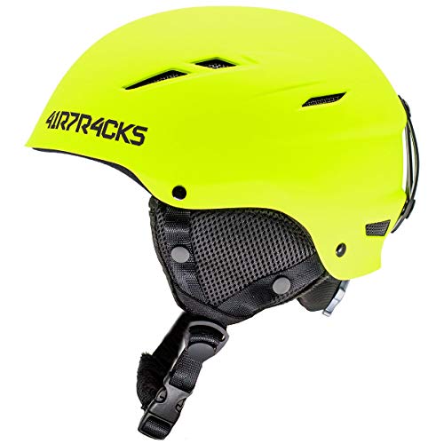 Airtracks Star T-200 Ski Helm Snowboardhelm für Herren Damen Skihelm Snowboard Helm - neon - M (52-55cm) Airtracks Star T-200 Ski Helm Snowboardhelm für Herren Damen Skihelm Snowboard Helm - neon - M (52-55cm) von Airtracks