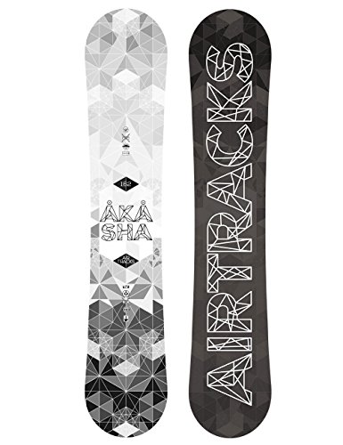 Airtracks Herren Snowboard Akasha Wide All Mountain Freestyle Freeride Snowboard Längen 152 157 155 159 162 cm - Snowboard 162 cm Airtracks Herren Snowboard Akasha Wide All Mountain Freestyle Freeride Snowboard Längen 152 157 155 159 162 cm - Snowboard 162 cm von Airtracks
