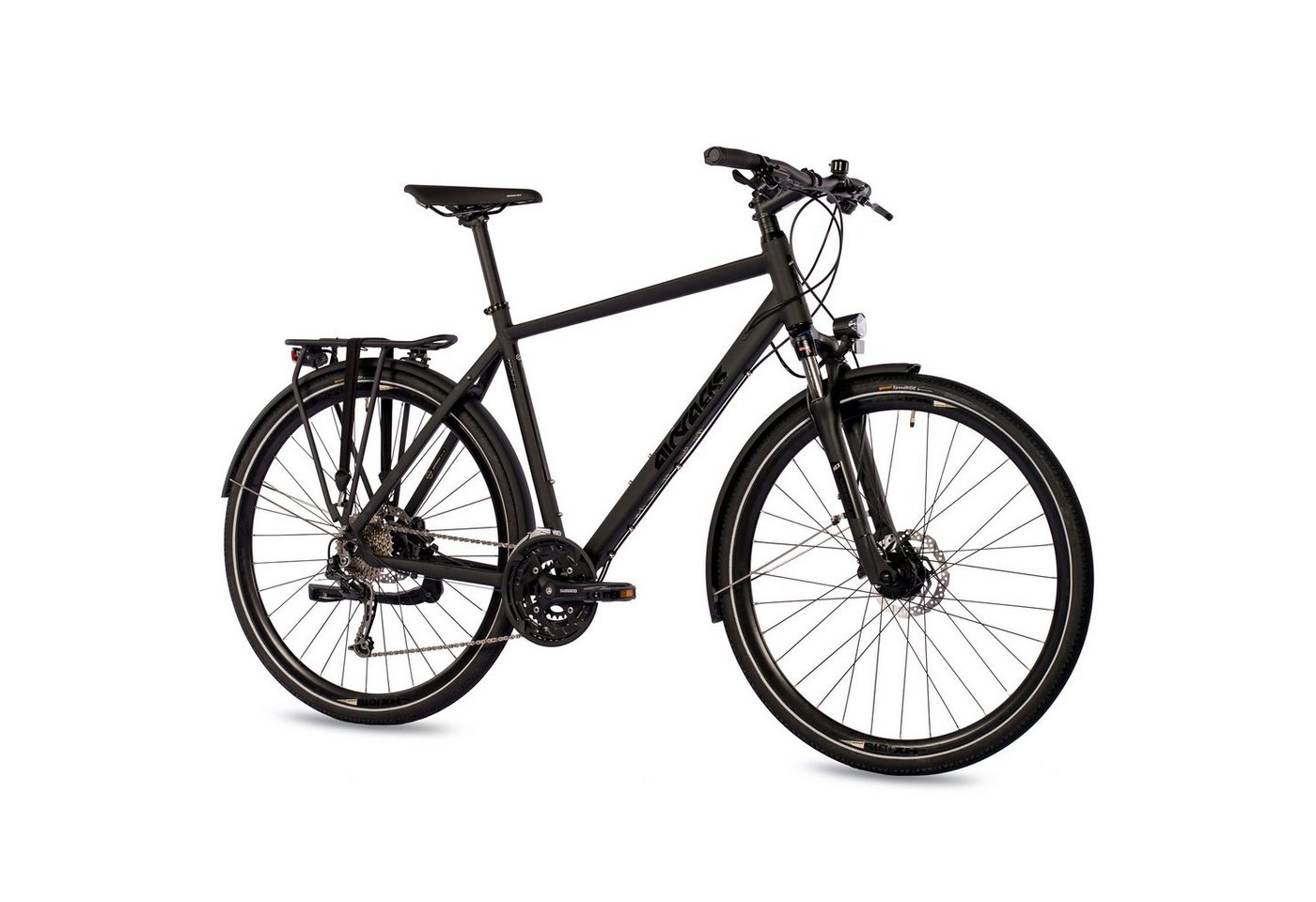 Airtracks Trekkingrad Herren Trekking Fahrrad 28 Zoll Trekkingrad TR.2855, 27 Gang, Kettenschaltung, Shimano Deore M592 SGS - Rahmenhöhen 52 cm 56 cm » Modeljahr 2024 « von Airtracks