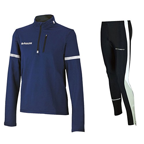 Airtracks Herren Winter Laufset Thermo Laufhose Lang Laufshirt Langarm Sweatshirt Pro Fleece Funktionsshirt Sport Langarmshirt Jogginghose Leggins - blau - S Airtracks Herren Winter Laufset Thermo Laufhose Lang Laufshirt Langarm Sweatshirt Pro Fleece Funktionsshirt Sport Langarmshirt Jogginghose Leggins - blau - S von Airtracks