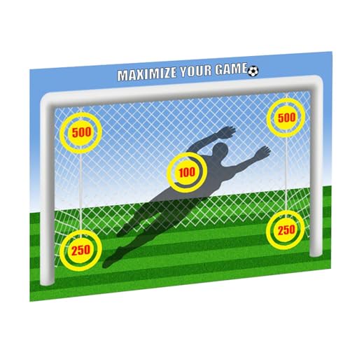 Fußball-Trainingsmatte, Fußball-Trainingsmatte | Toss Soccer Goal Game Fußballspielzeug Spiele - Backyard Toss Soccer Goal Spiel Soccer Trainer Pad Toss für Kinder Mädchen von Aisyrain