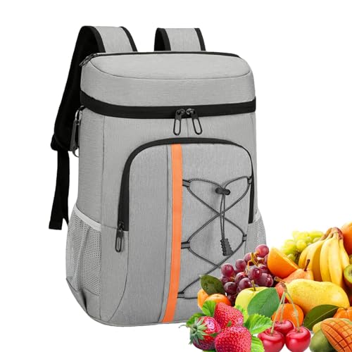 Rucksackkühler, Kühler-Büchertasche, Rucksack Cooler isolierter Rucksack, Wasserdichter Eistruhen-Rucksack, Leichter Camping-Kühler für Männer und Frauen, Strand, Camping, Picknick von Aisyrain