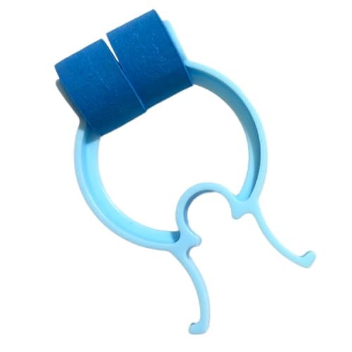 Aizuoni Nasenblutenklammern, Nasenklammer zum Schwimmen - Blaue Nasenklammern Nasenklammern - Schwimm-Nasenzange, wasserdichter Nasenbluten-Clip für Kinder und Erwachsene von Aizuoni