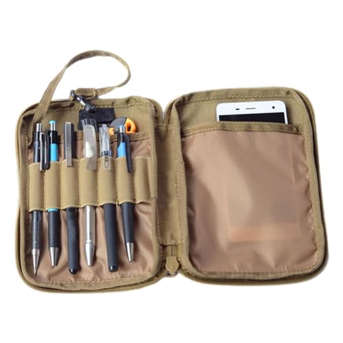 Aizuoni Outdoor-Hüfttasche, kleine Werkzeugtasche - Kompakte kleine Werkzeugtaschen-Gürteltaschen | Tragbare Wanderausrüstung aus 1000D Nylon, Taschen-Organizer, Werkzeugtaschen-Organizer für von Aizuoni